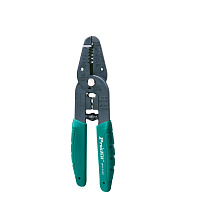 Клещи ''7 в 1'' для зачистки, обжима, AWG 24-16, сечение 0.2/0.35/0.5/0.9/1.25 mm ProsKit 8PK-3162