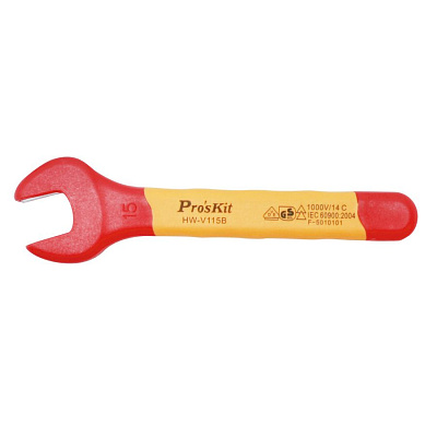 Гаечный ключ изолированный, 15мм ProsKit HW-V115B