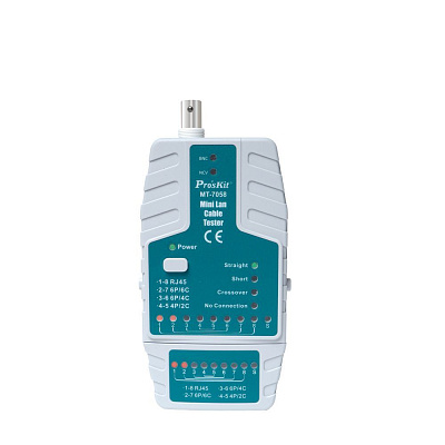 Тестер LAN-кабелей ProsKit MT-7058