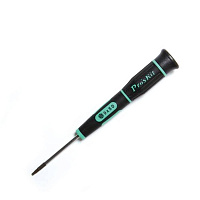 Прецизионная звездообразная отвертка для винтов Torx (T9H, 50 мм) с нескользящей рукояткой и вращающ
