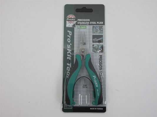 Длинногубцы 120мм ProsKit PM-396G