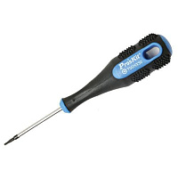Звездообразная отвертка антивандальная Torx (T05H, 3?50мм) с эргономичной прорезиненной рукояткой Pr