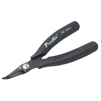 Длинногубцы загнутые 140мм ProsKit 1PK-105-E