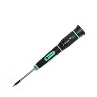 Прецизионная звездообразная отвертка для винтов Torx Т3 с нескользящей рукояткой ProsKit SD-081-T3